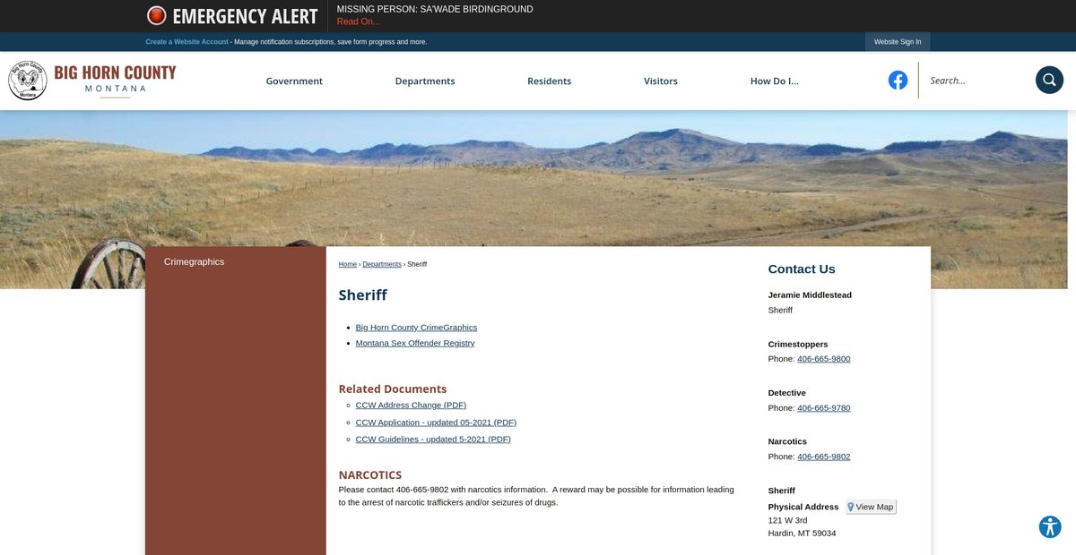 Preview of bighorncountymt.gov