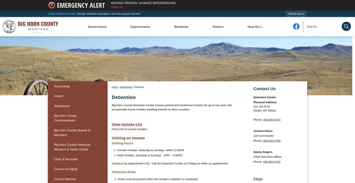 Preview of bighorncountymt.gov