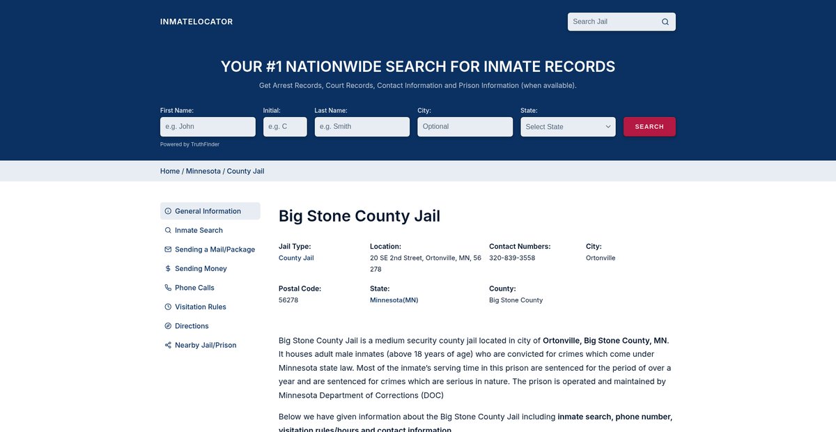 Preview of inmate-locator.org