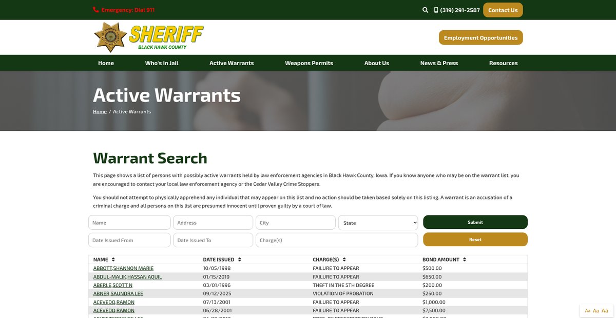 Preview of bhcso.org