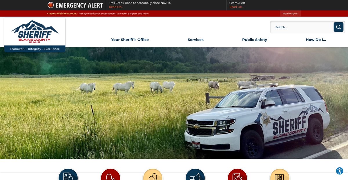 Preview of co.blaine.id.us