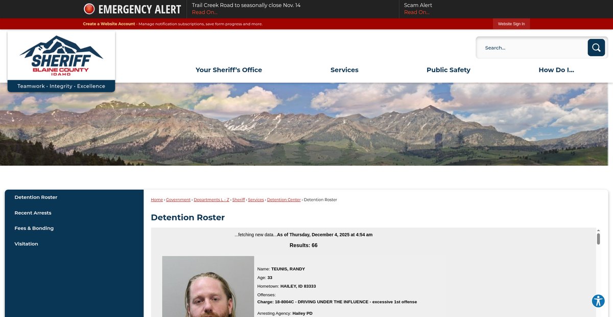 Preview of co.blaine.id.us