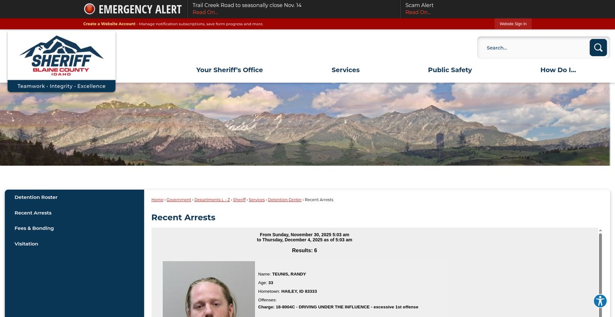 Preview of co.blaine.id.us