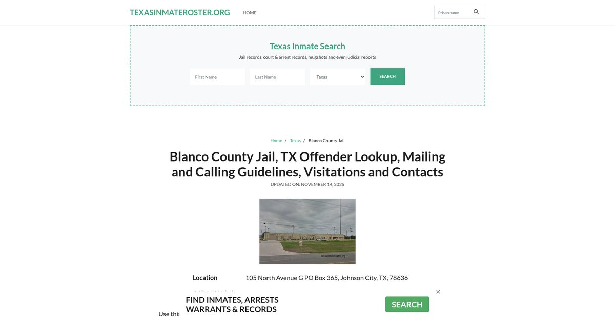 Preview of texasinmateroster.org