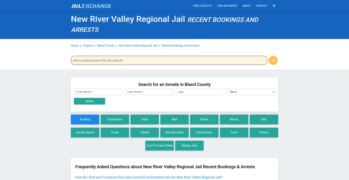 Preview of jailexchange.com