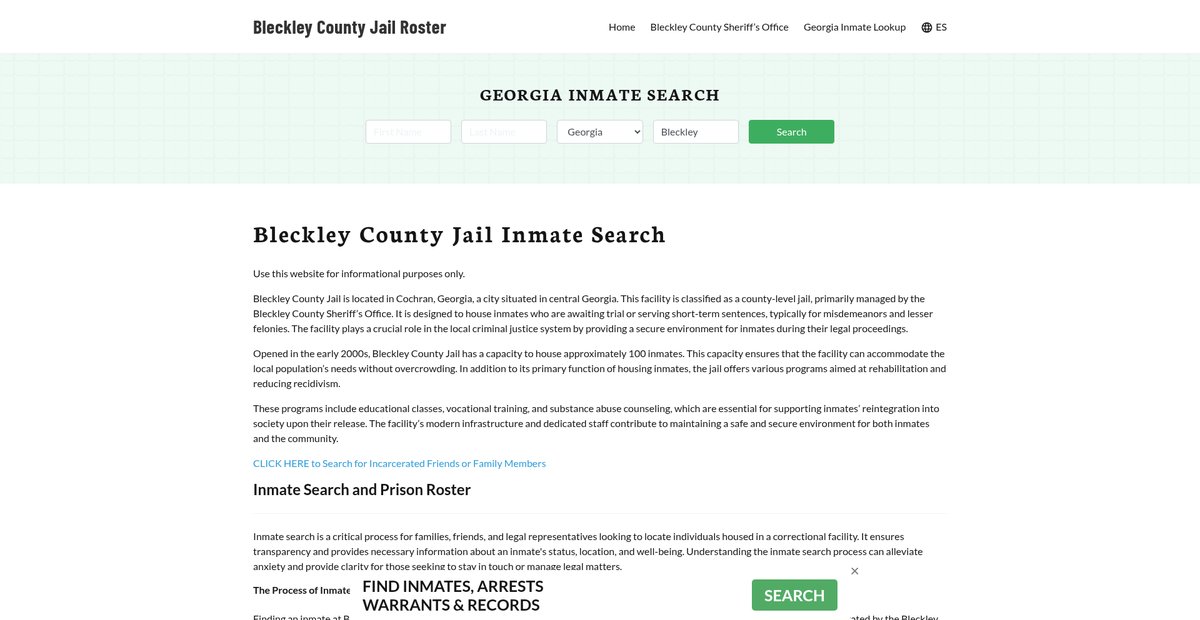 Preview of bleckleycountyjail.org