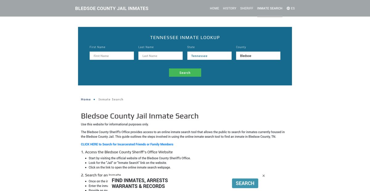 Preview of bledsoejailroster.org