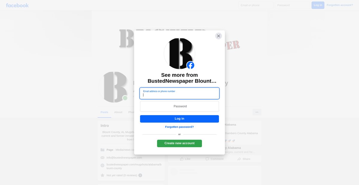 Preview of facebook.com