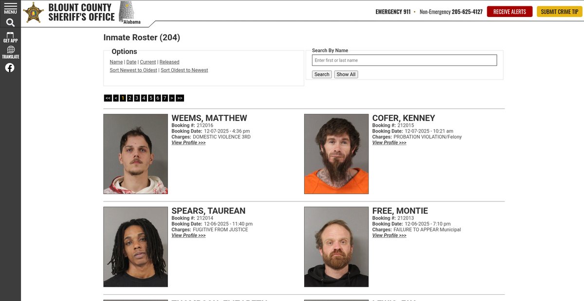 Preview of blountalsheriff.org
