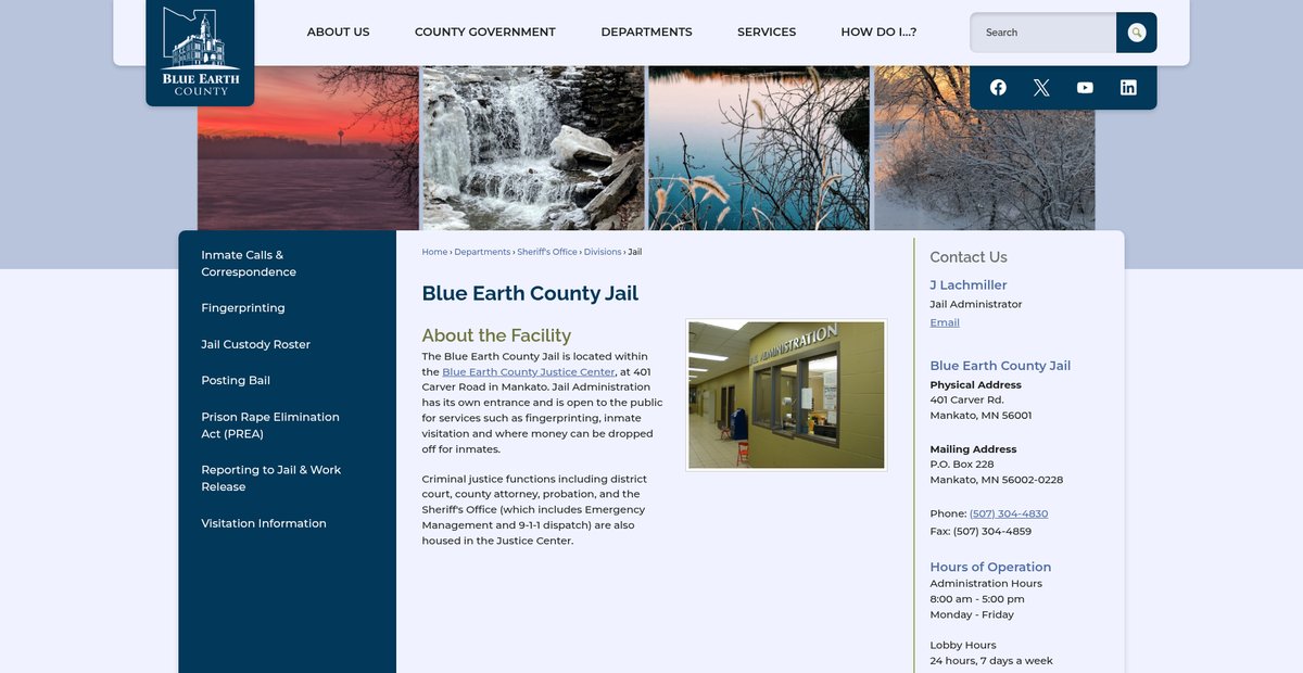 Preview of blueearthcountymn.gov