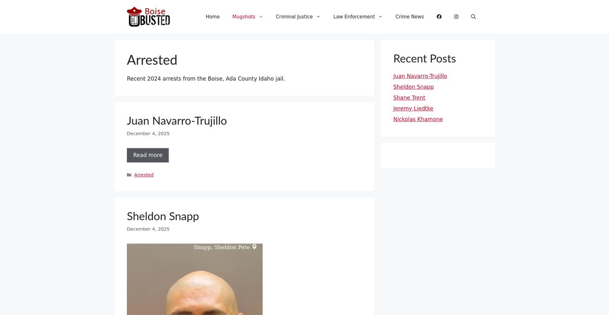 Preview of boisebusted.com