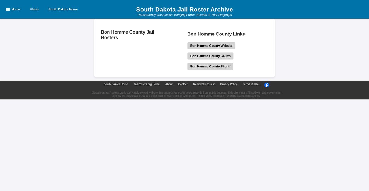 Preview of jailrosters.org