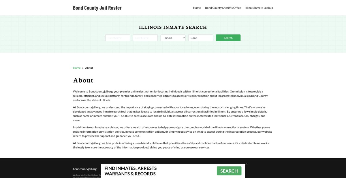 Preview of bondcountyjail.org