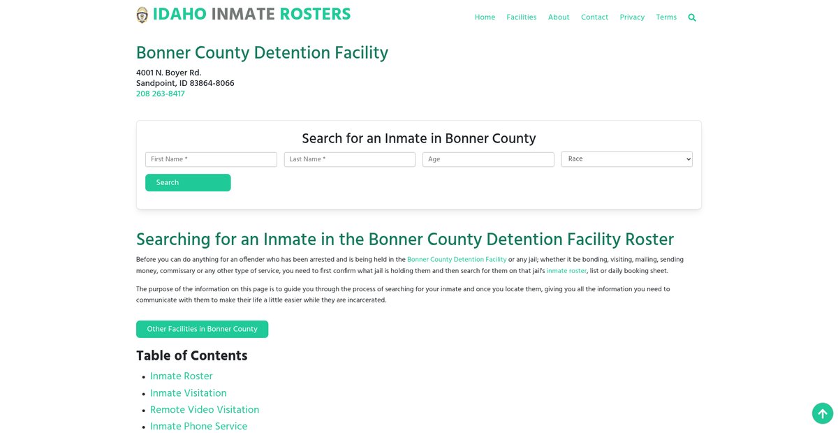 Preview of idahoinmaterosters.org