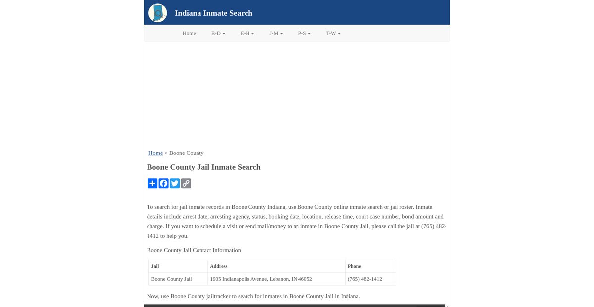 Preview of inmatesearchin.org