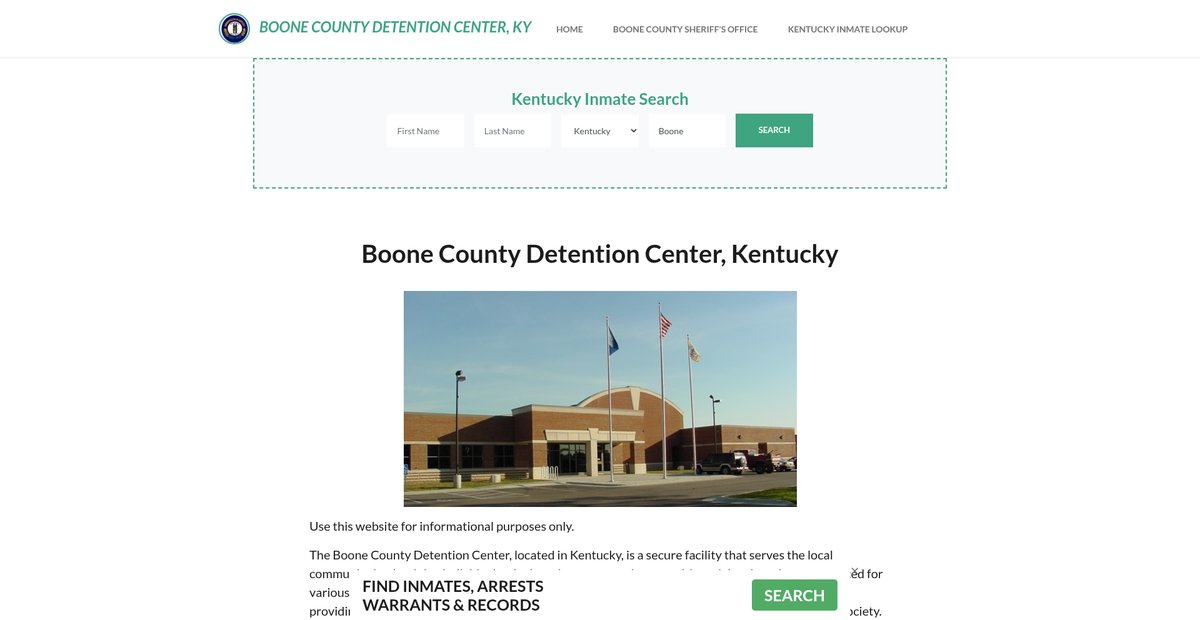 Preview of boonecountydetentionky.org