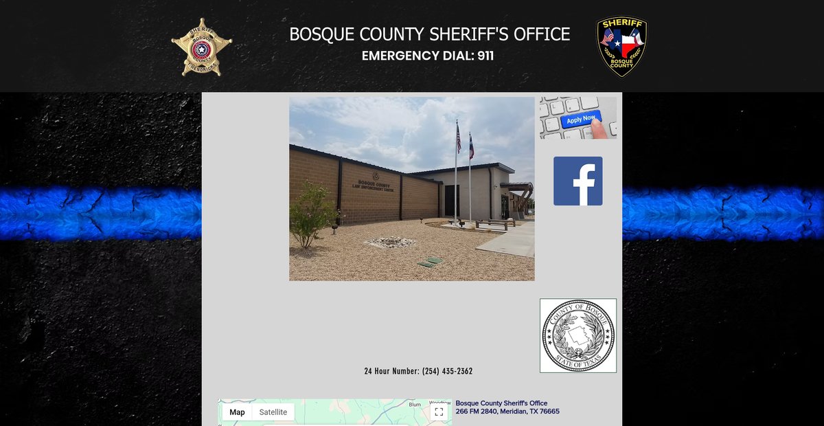 Preview of sheriffbosquecounty.com