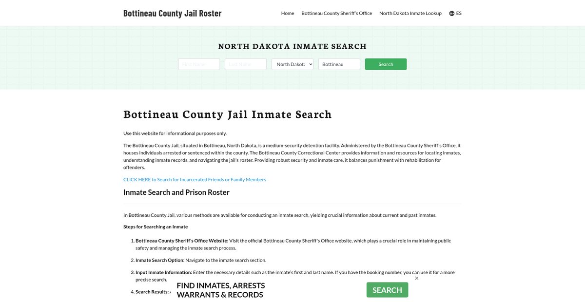 Preview of bottineaucountyjail.org