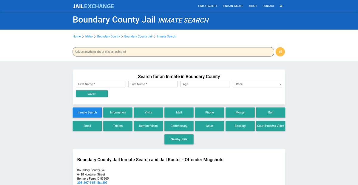 Preview of jailexchange.com