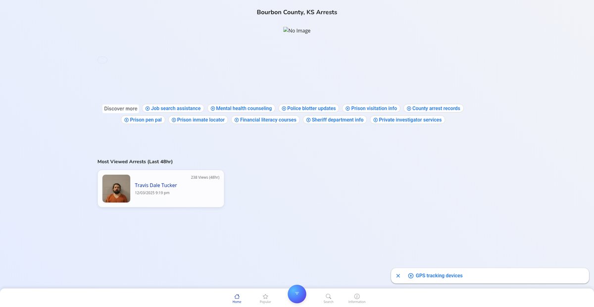 Preview of bourboncountyks.publicjailrecords.com