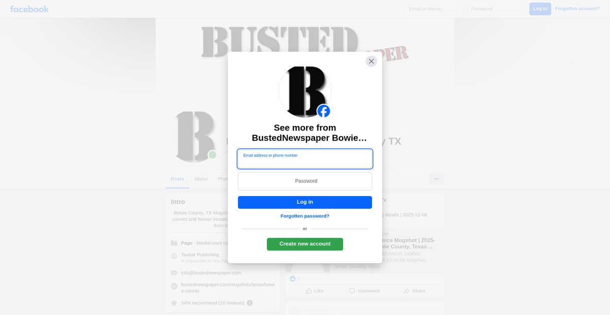 Preview of facebook.com