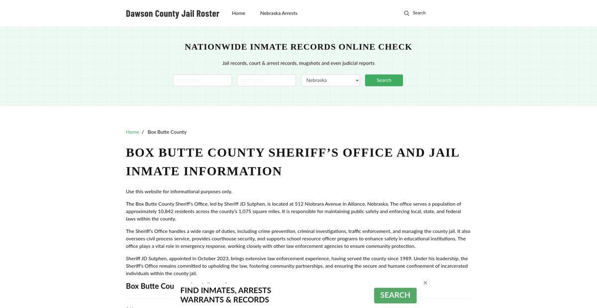 Preview of dawsoncountyne.net