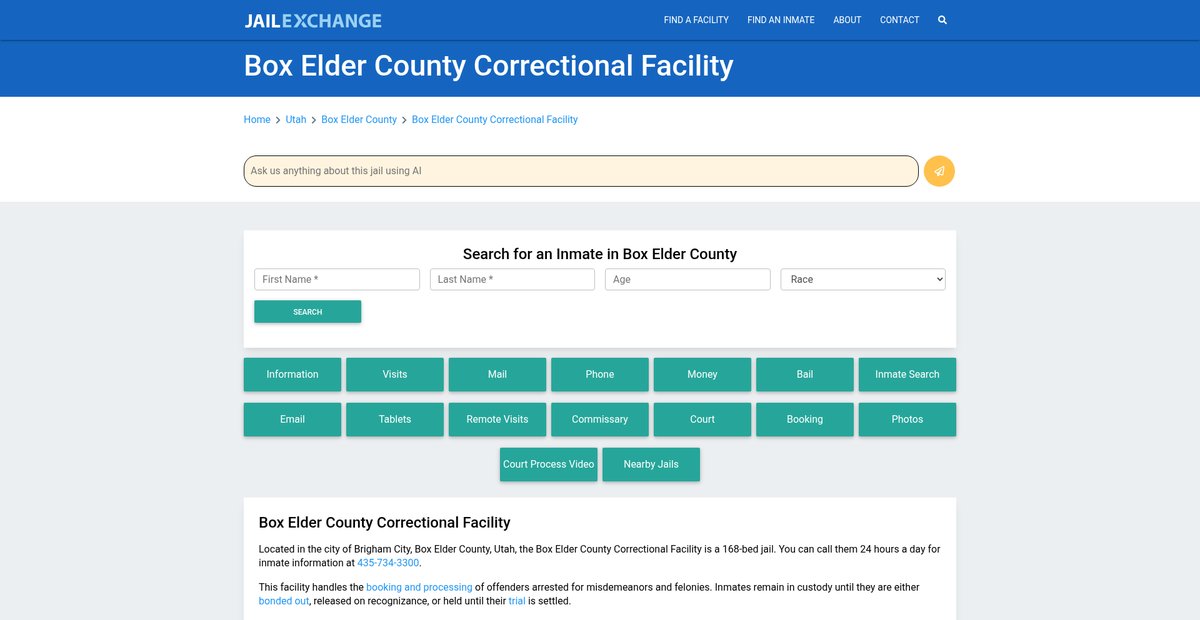 Preview of jailexchange.com