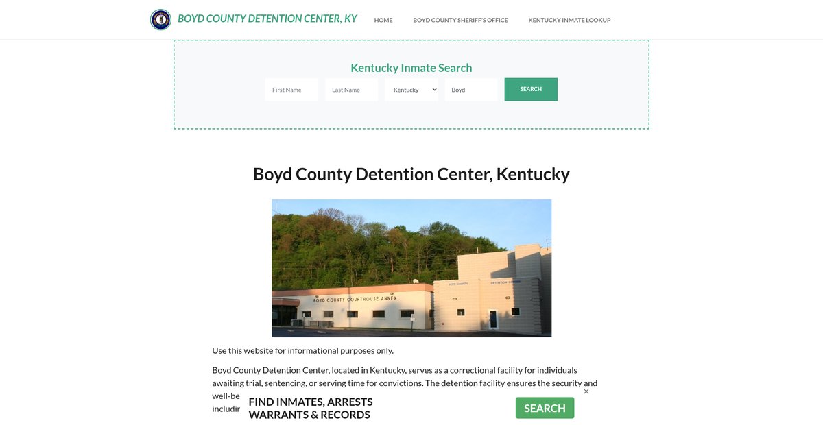 Preview of boydcountydetentionky.org