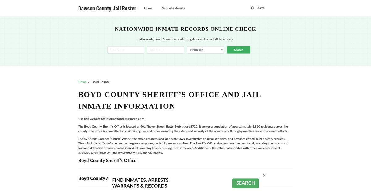 Preview of dawsoncountyne.net