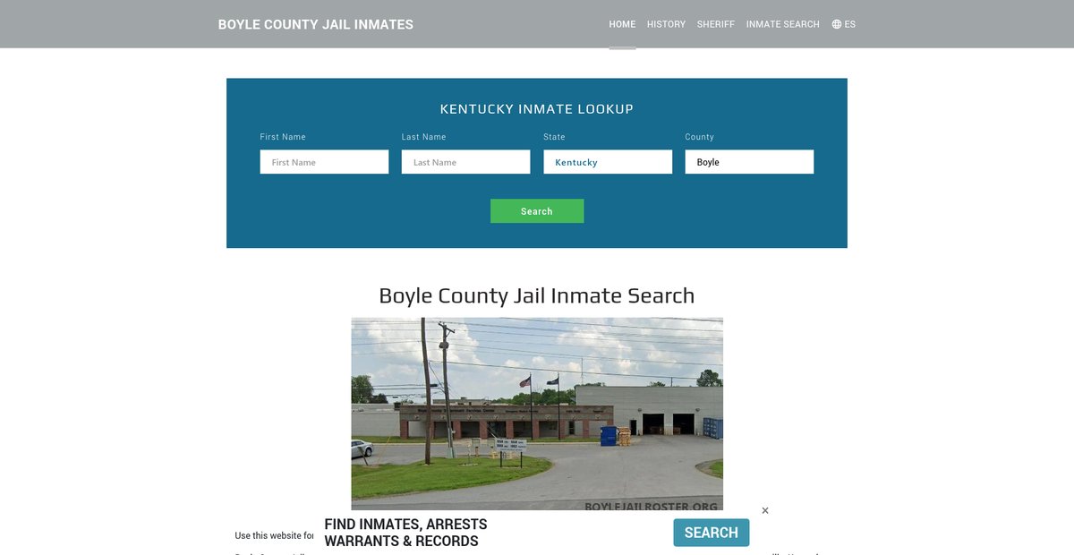 Preview of boylejailroster.org