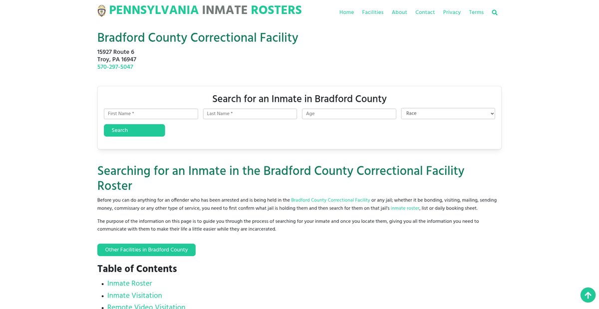 Preview of pennsylvaniainmaterosters.org