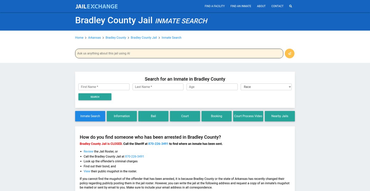 Preview of jailexchange.com