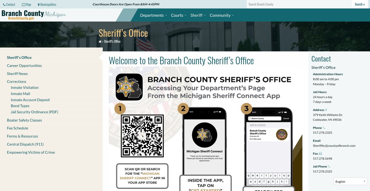 Preview of branchcounty.gov