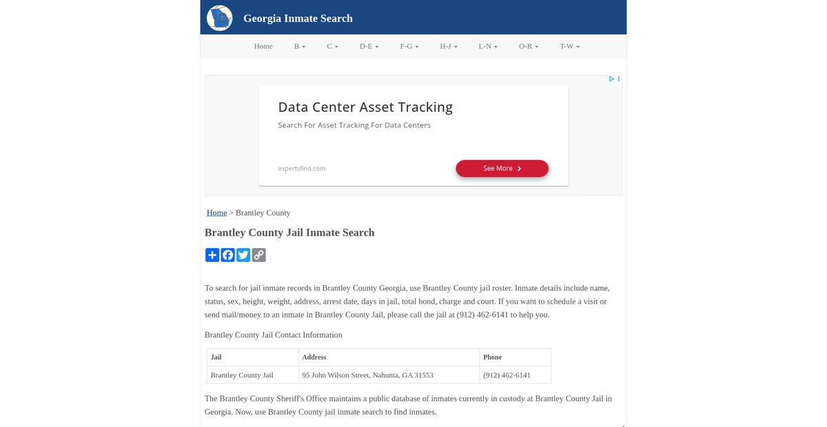 Preview of inmatesearchga.org