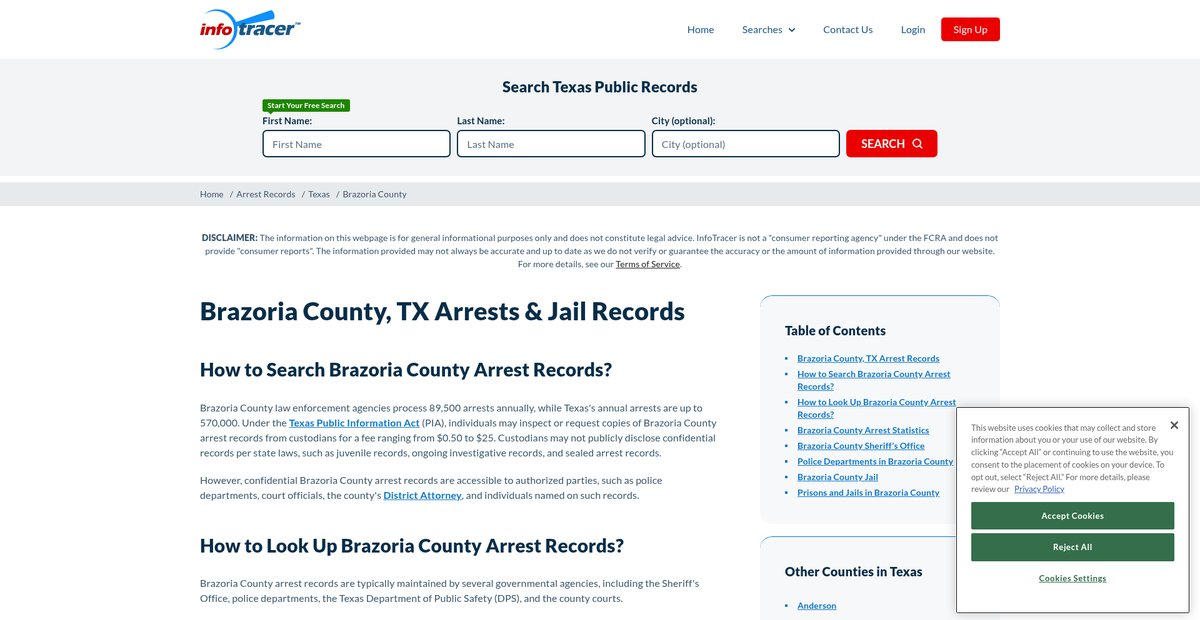 Preview of infotracer.com