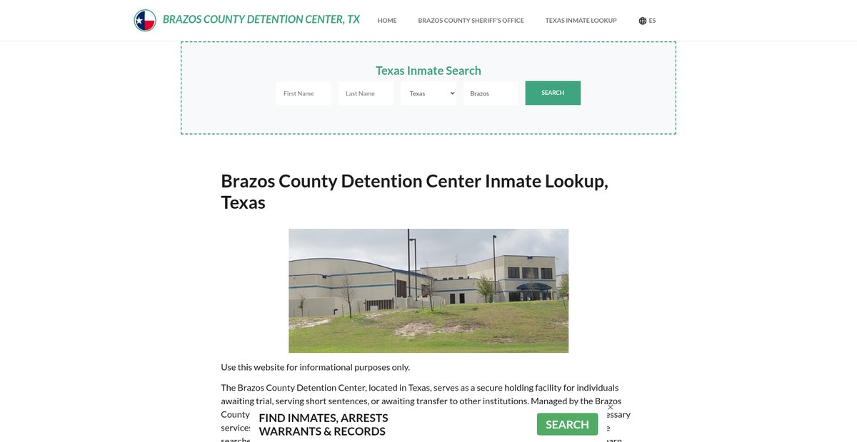 Preview of brazoscountydetentiontx.org