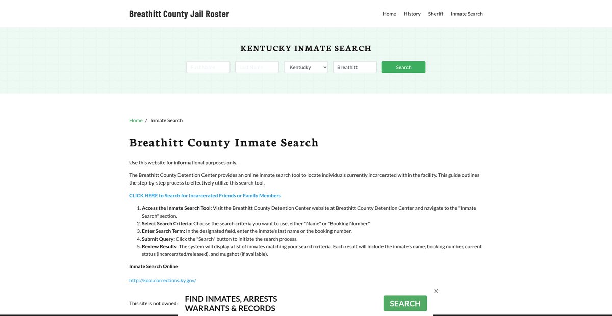 Preview of breathittcountyjail.org