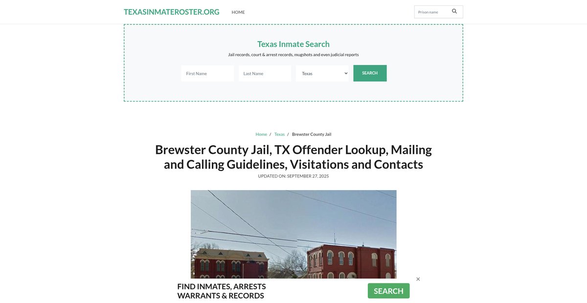 Preview of texasinmateroster.org