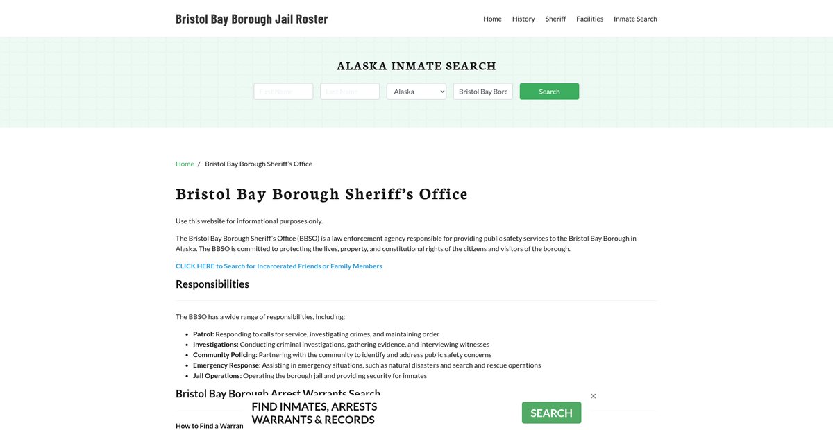 Preview of bristolbaycountyjail.org