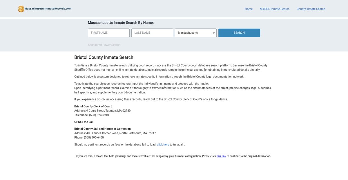 Preview of massachusettsinmaterecords.com
