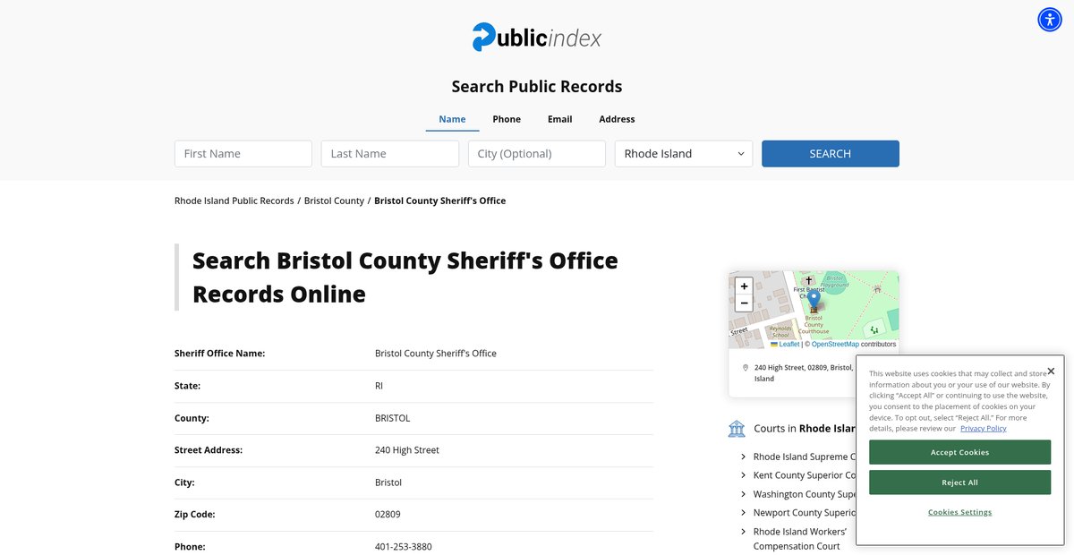 Preview of rhodeisland.thepublicindex.org