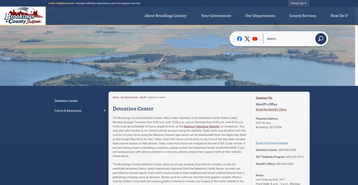 Preview of brookingscountysd.gov