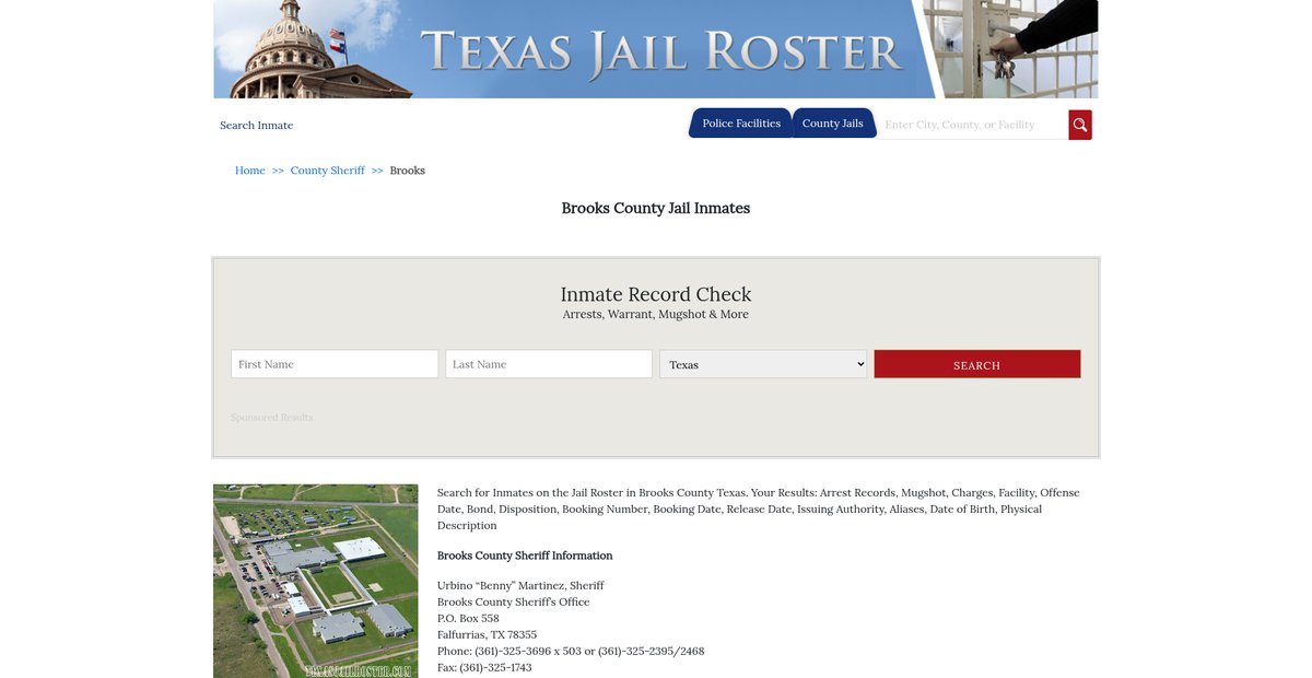 Preview of texasjailroster.com
