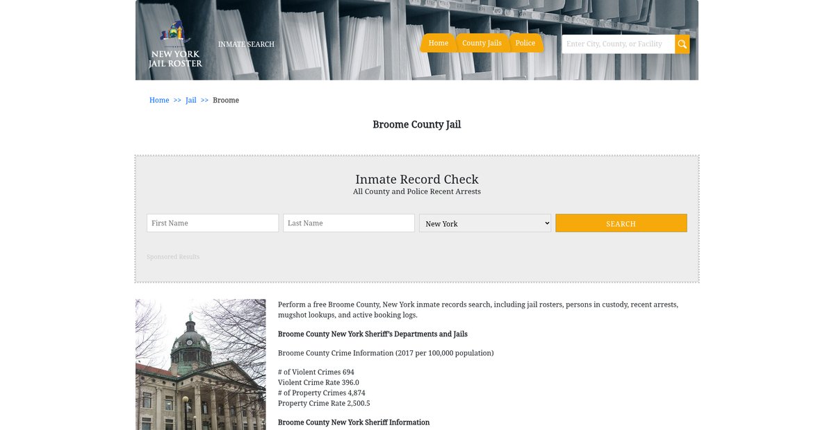 Preview of newyorkjailroster.com