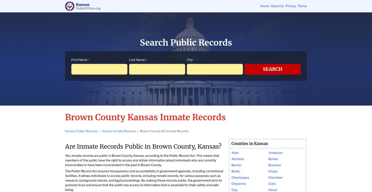 Preview of kansas.publicoffices.org