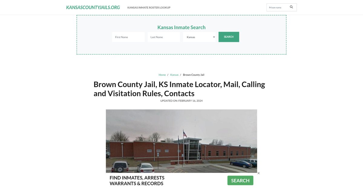 Preview of kansascountyjails.org