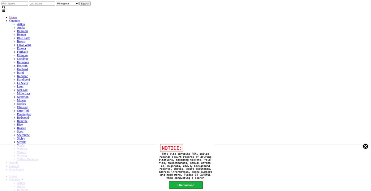 Preview of minnesota.arrests.org