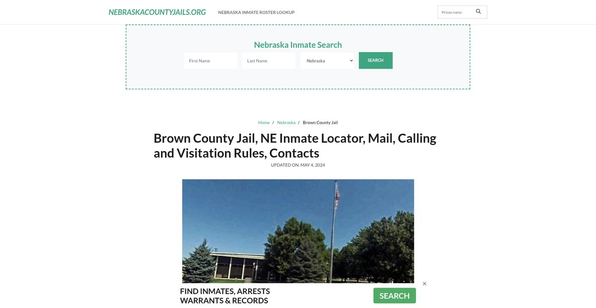 Preview of nebraskacountyjails.org
