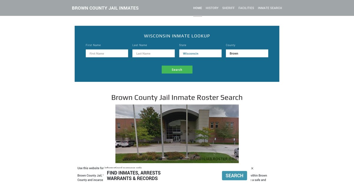 Preview of brownjailroster.org