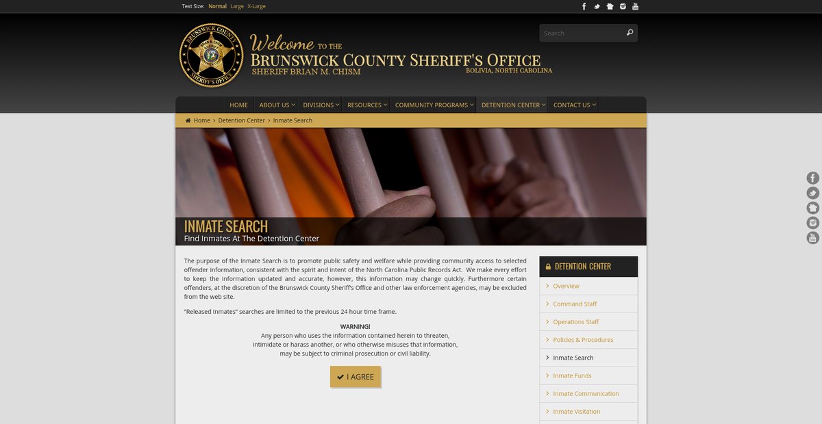 Preview of brunswicksheriff.com